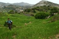 Therese enjoys hiking in the Naxos mountains.